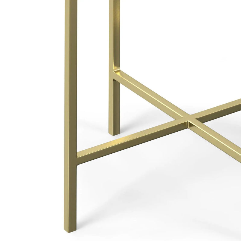 Tara - Side Table - Gold by Unique Piece Furniture
