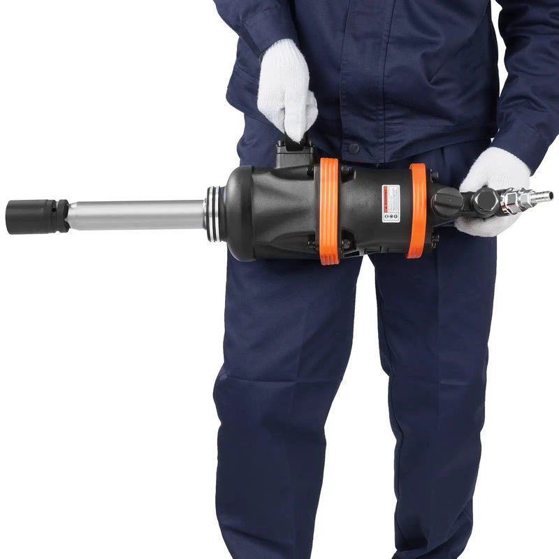 1 Inch Air Impact Wrench with 5175 ft-lbs Torque and 8 Inch Extended Anvil by HouseOfZazla