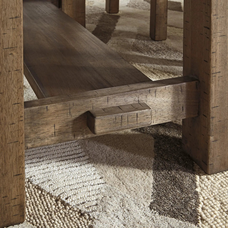 Moriville - Rectangular Dining Room Counter Extension Table - Grayish Brown by Unique Piece Furniture