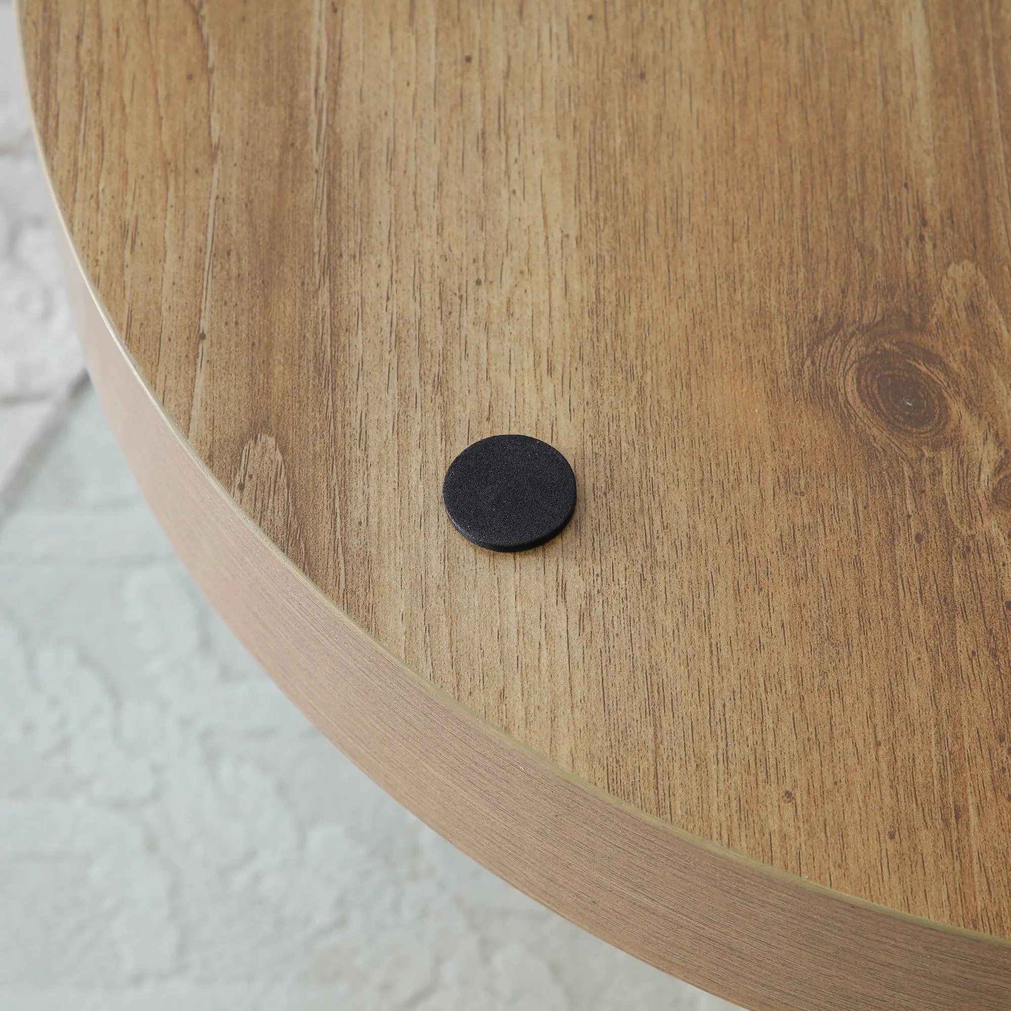 Modern and Practical Double-Layer Round Table by HouseOfZazla