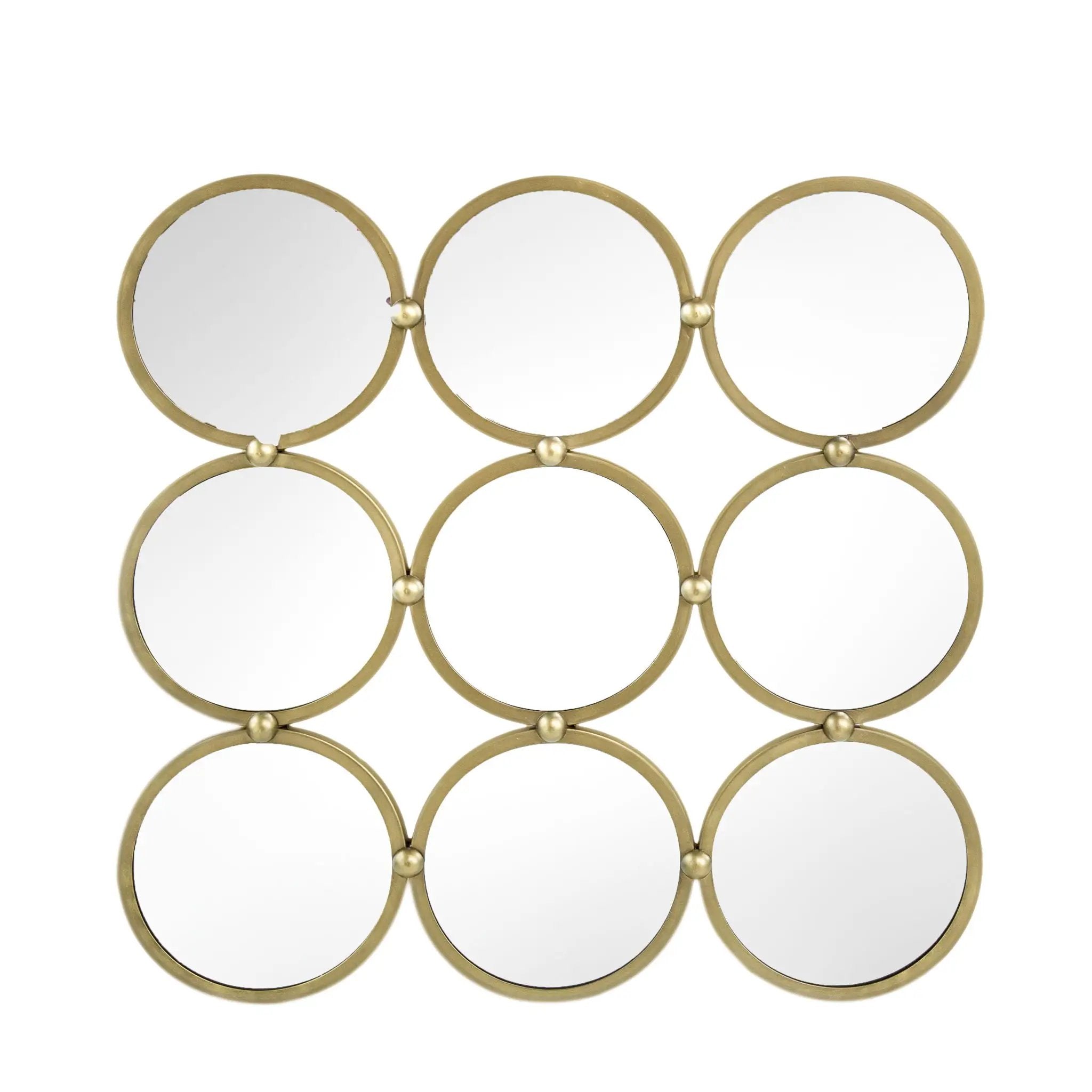 Contemporary Decorative Mirror With Mininalist Style For Bedroom, Liveroom & Entryway - Champagne by Unique Piece Furniture