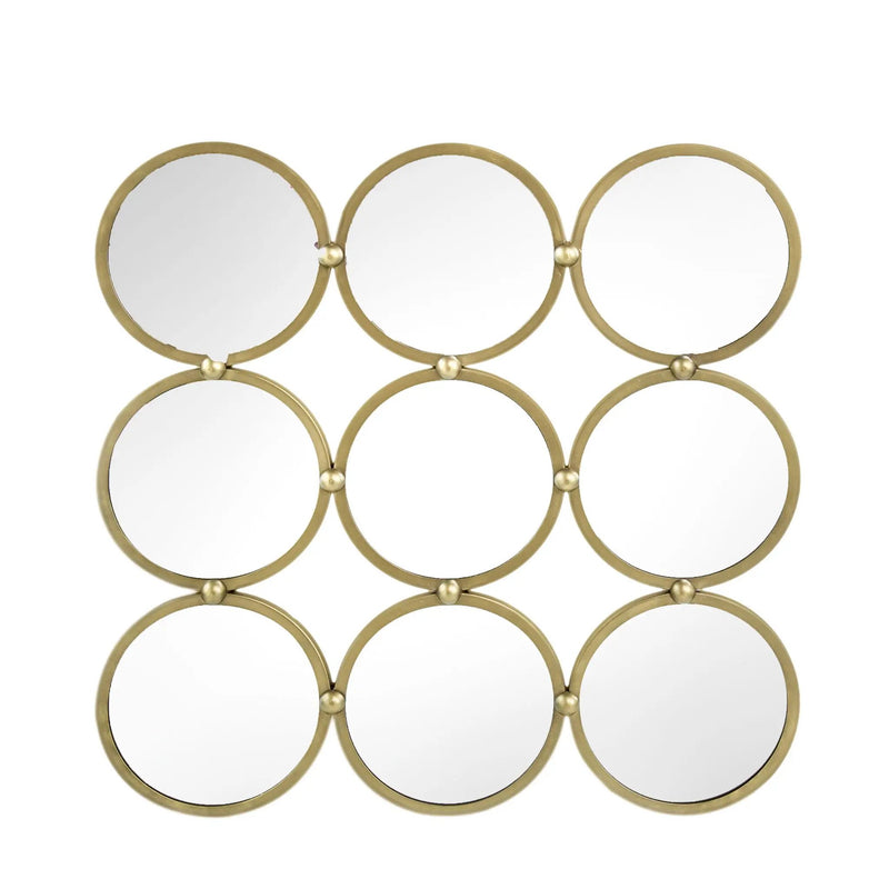 Contemporary Decorative Mirror With Mininalist Style For Bedroom, Liveroom & Entryway - Champagne by Unique Piece Furniture