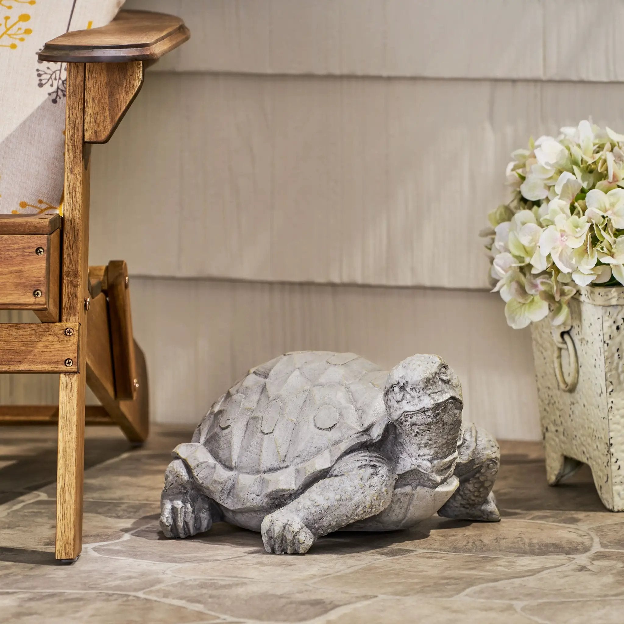 Outdoor Turtle Statue by HouseOfZazla