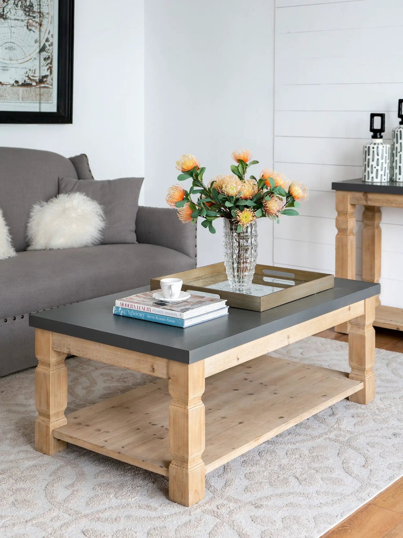 Rustic And Modern Console Table by Unique Piece Furniture