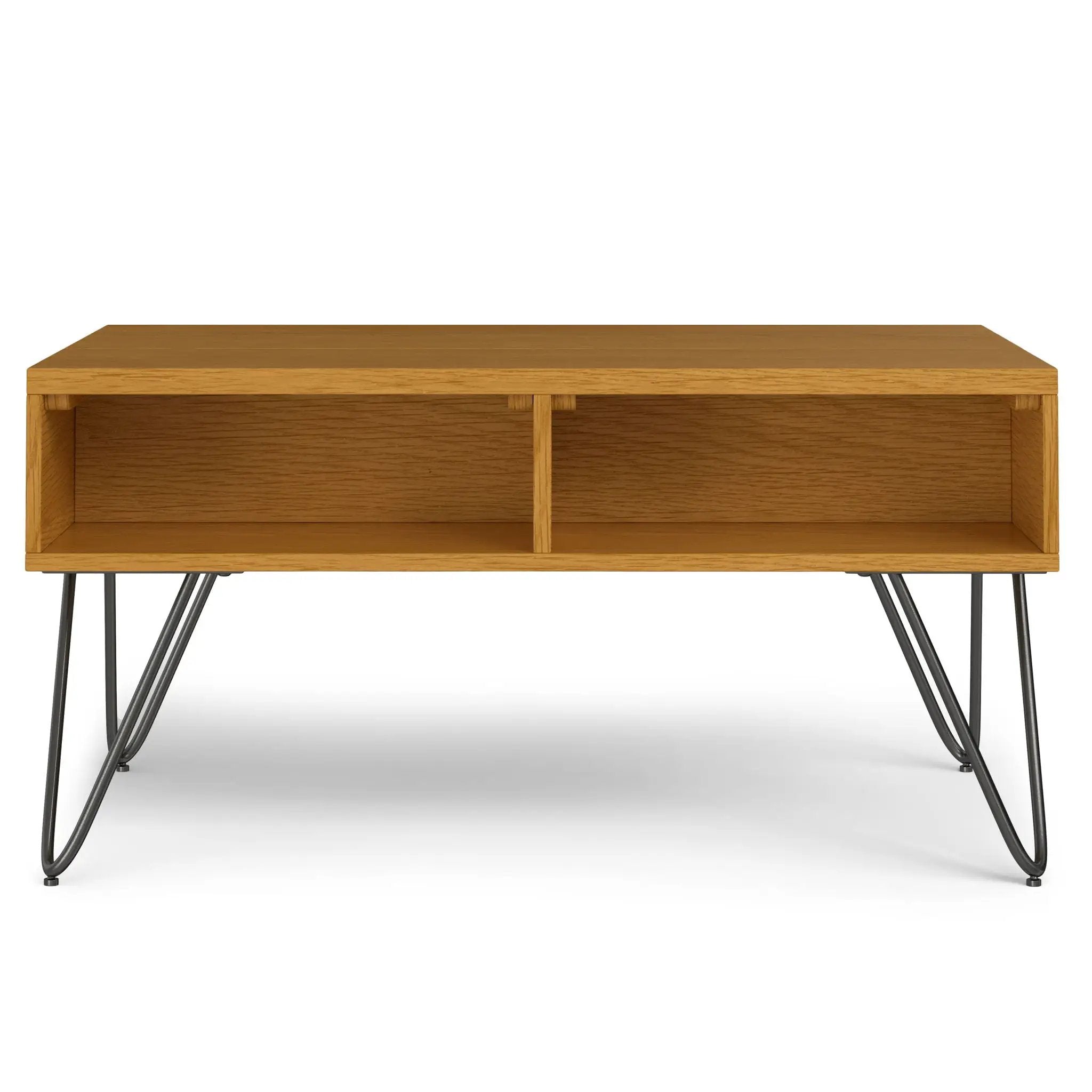 Hunter - Lift Top Coffee With Hidden Storage - Oak by HouseOfZazla