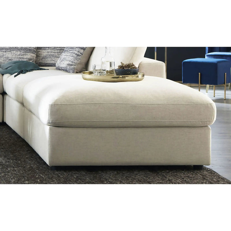 Duncan - Square Upholstered Ottoman by HouseOfZazla