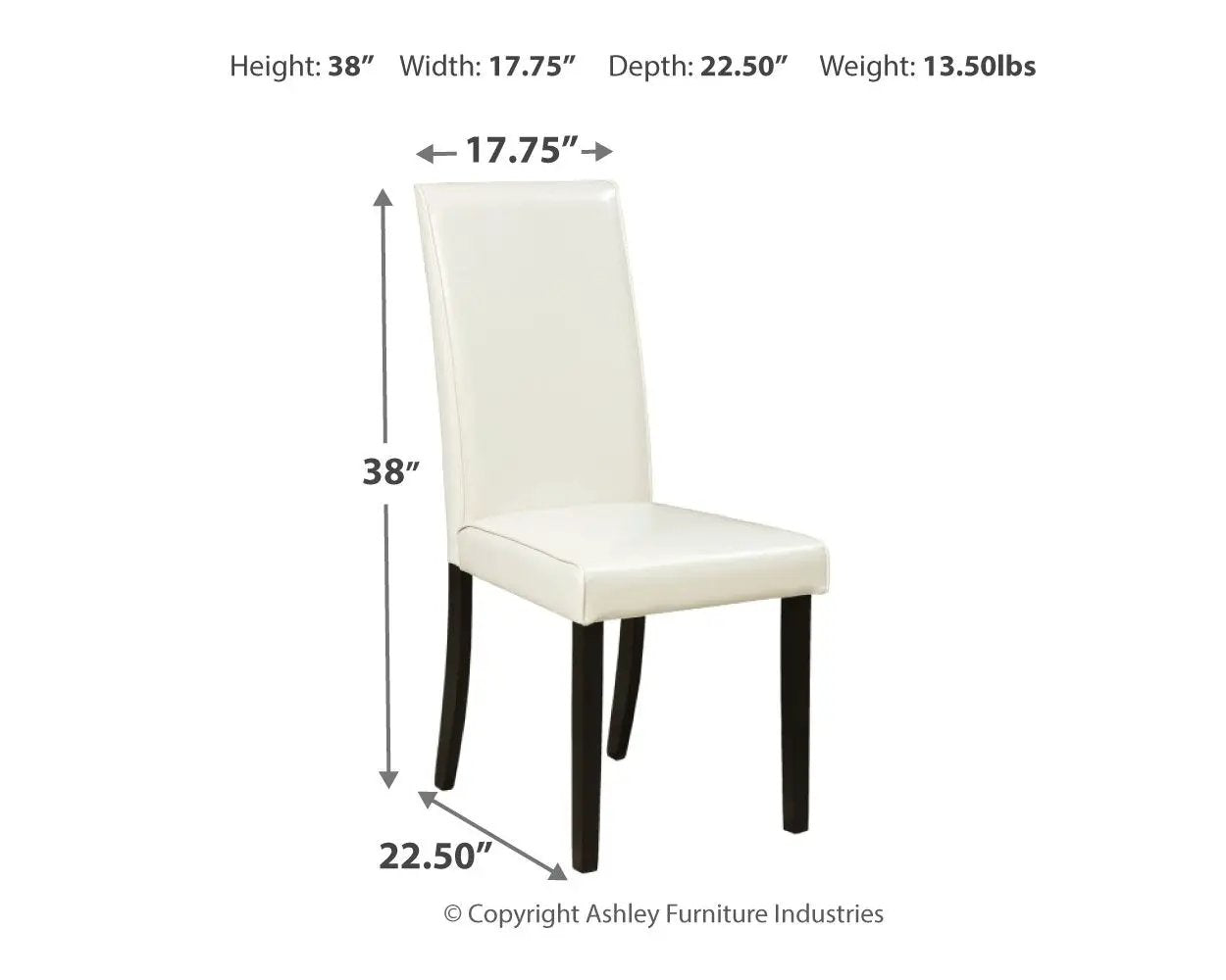 Kimonte - Dining Side Chair by Unique Piece Furniture