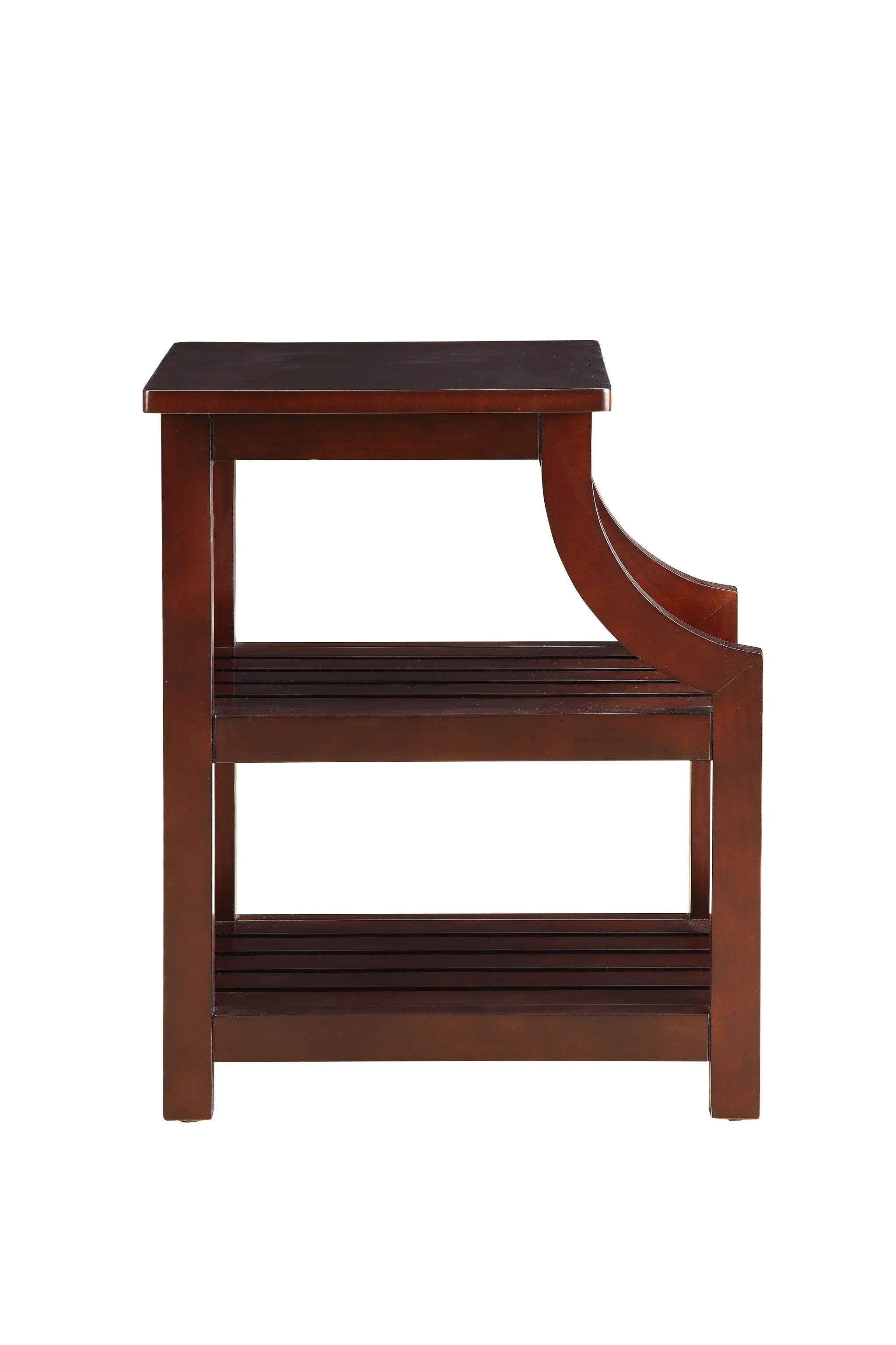 Wasaki - Accent Table With USB - Espresso by Unique Piece Furniture