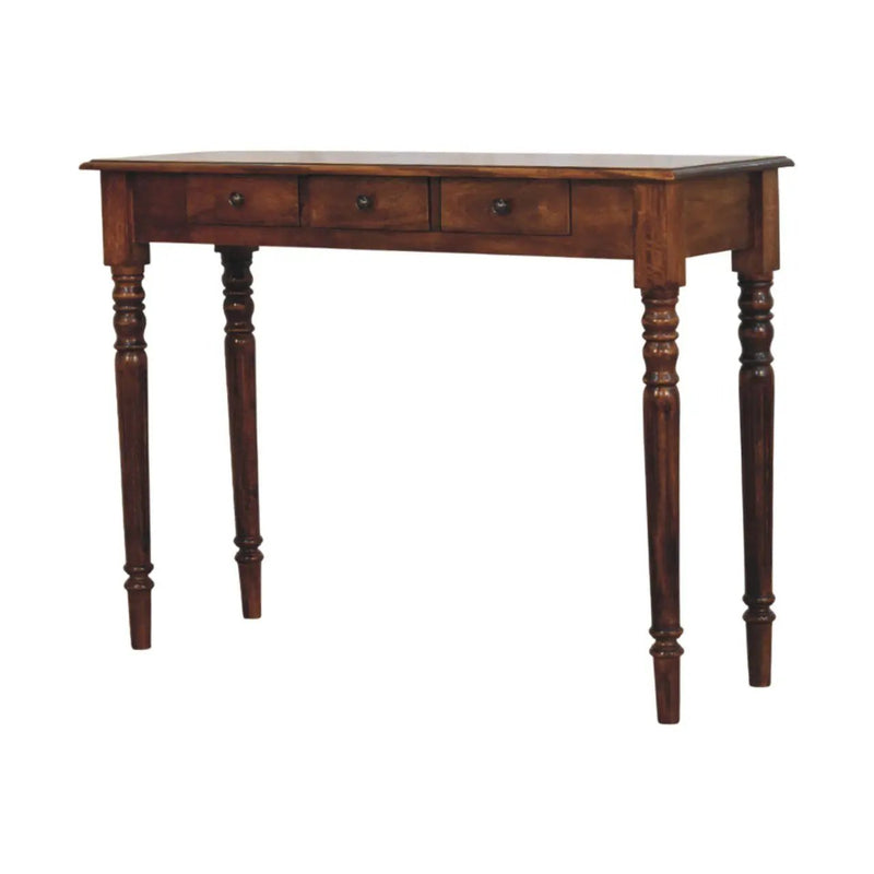 Turned Legs Drawer Console Table by HouseOfZazla