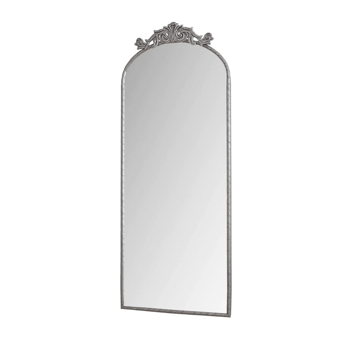 Vintage Arched Full Body Mirror, Wall Mounted For Living Room by Unique Piece Furniture