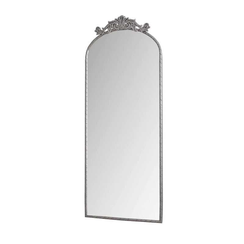 Vintage Arched Full Body Mirror, Wall Mounted For Living Room by HouseOfZazla