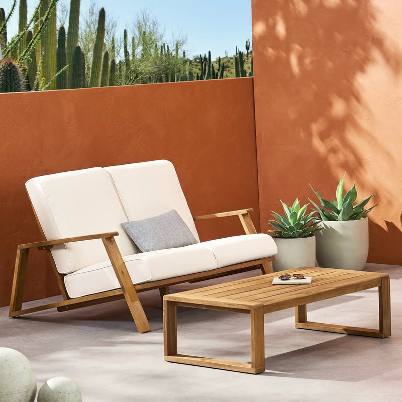 Paloma Loveseat and Coffee Table by HouseOfZazla