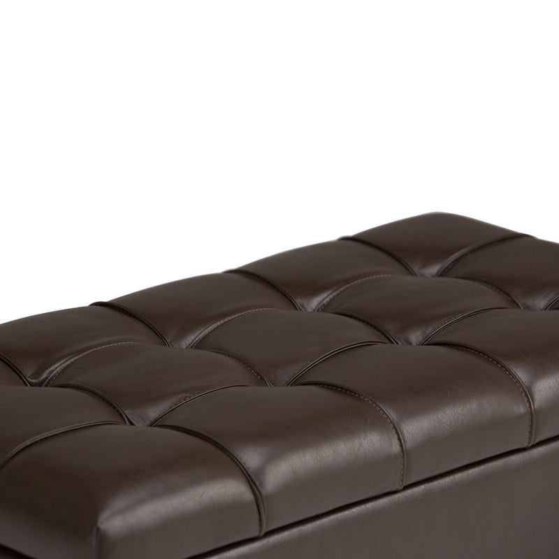 Sienna - Transitional Storage Ottoman Bench by HouseOfZazla