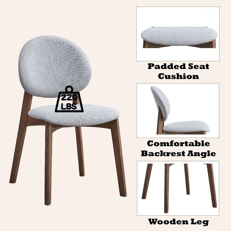 Hadasa - Side Chair, Elegant Upholstery (Set of 2) by Unique Piece Furniture