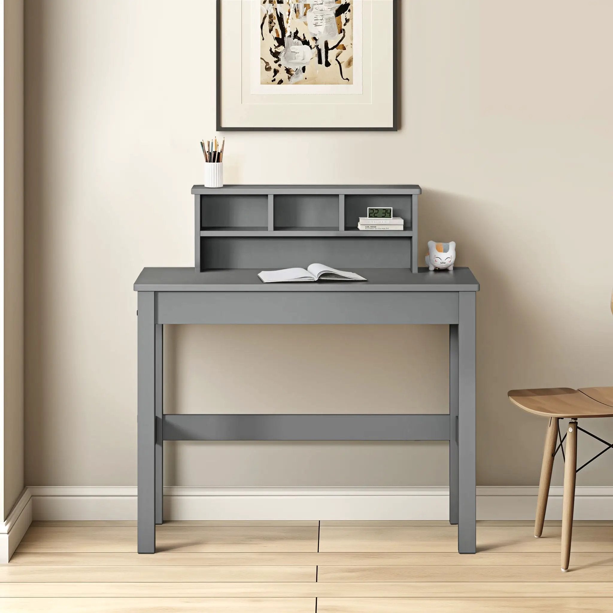 Logan - Writing Desk - Gray by Unique Piece Furniture