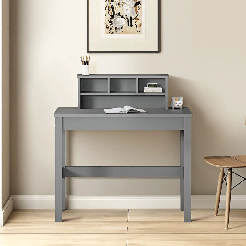 Logan - Writing Desk - Gray by HouseOfZazla