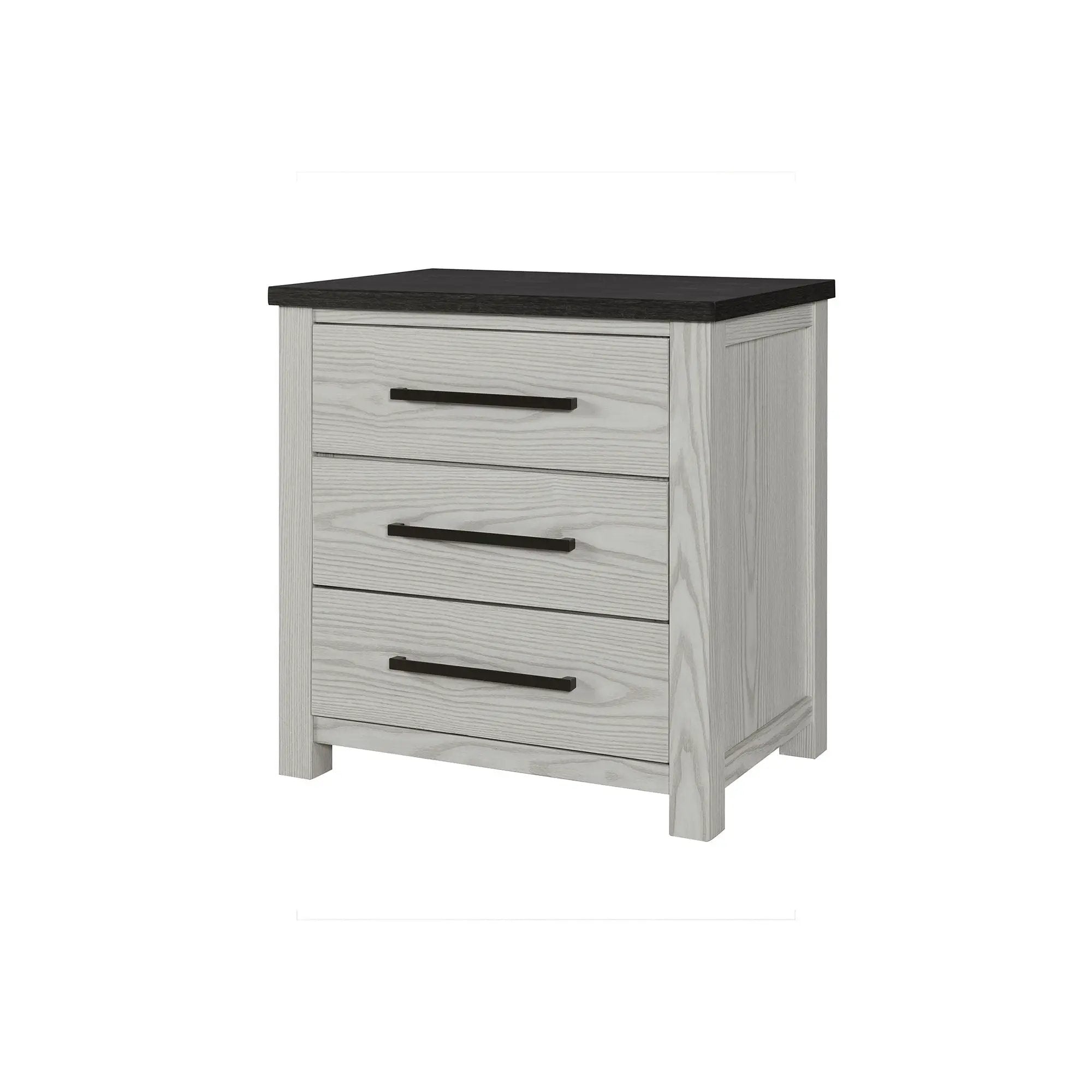 Avery - Nightstand With Top Spacious Drawers, Block Feet - Beige by Unique Piece Furniture