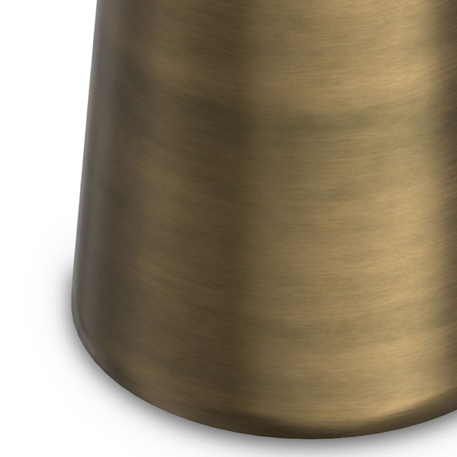 Nicollette - Side Table - Antique Brass by HouseOfZazla