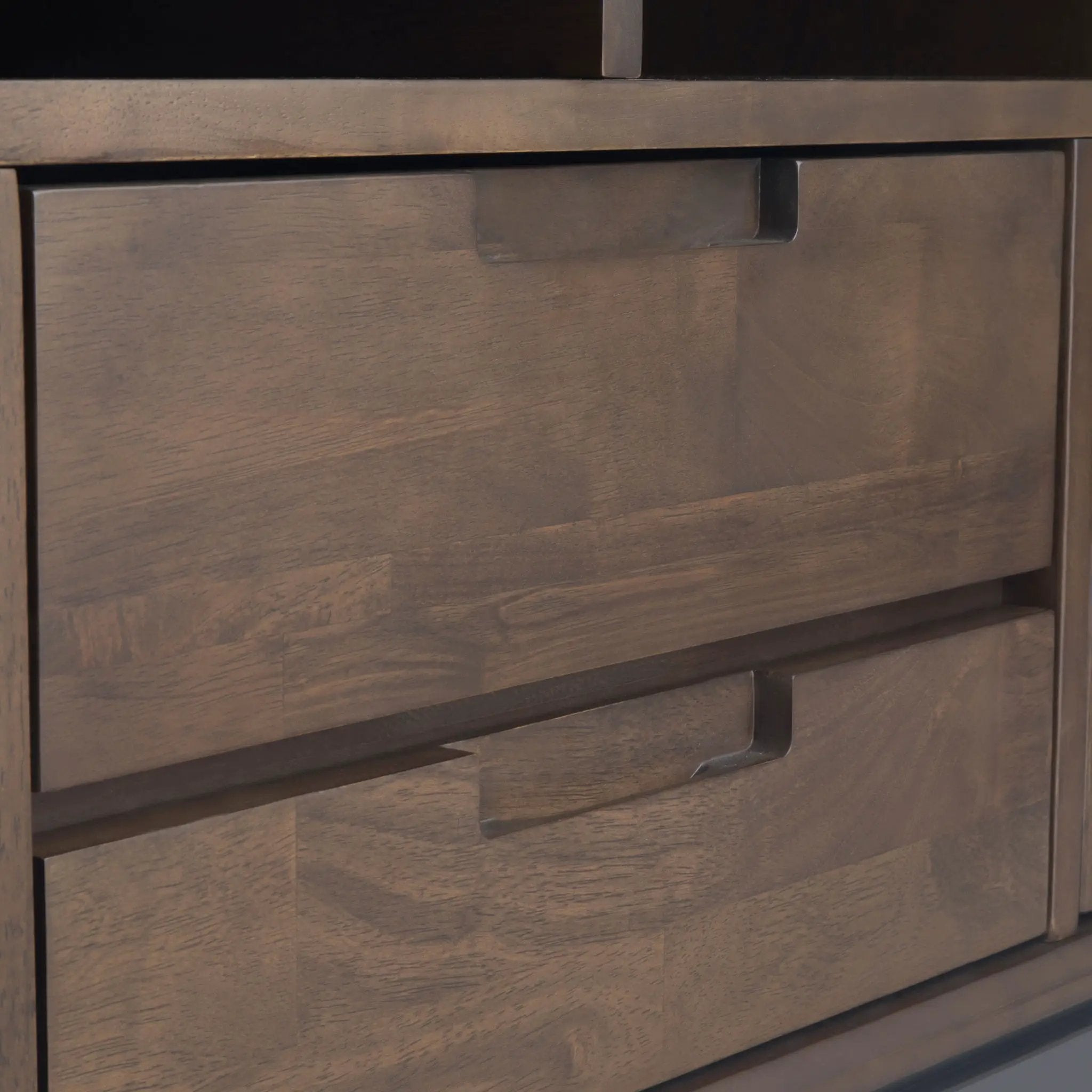 Banting - Wide TV Stand - Walnut Brown by HouseOfZazla
