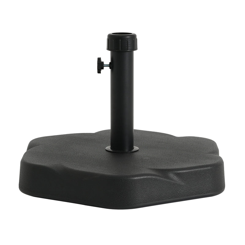 Hex Shape Outdoor 65-Pound Umbrella Base by HouseOfZazla
