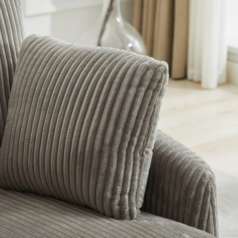40.55"W Swivel Accent Chair with 2 Throw Pillows by HouseOfZazla