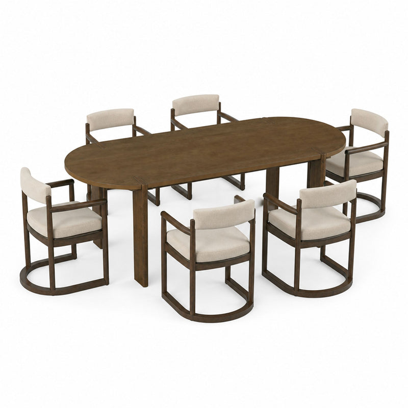 7-Piece Dining Table Set by HouseOfZazla