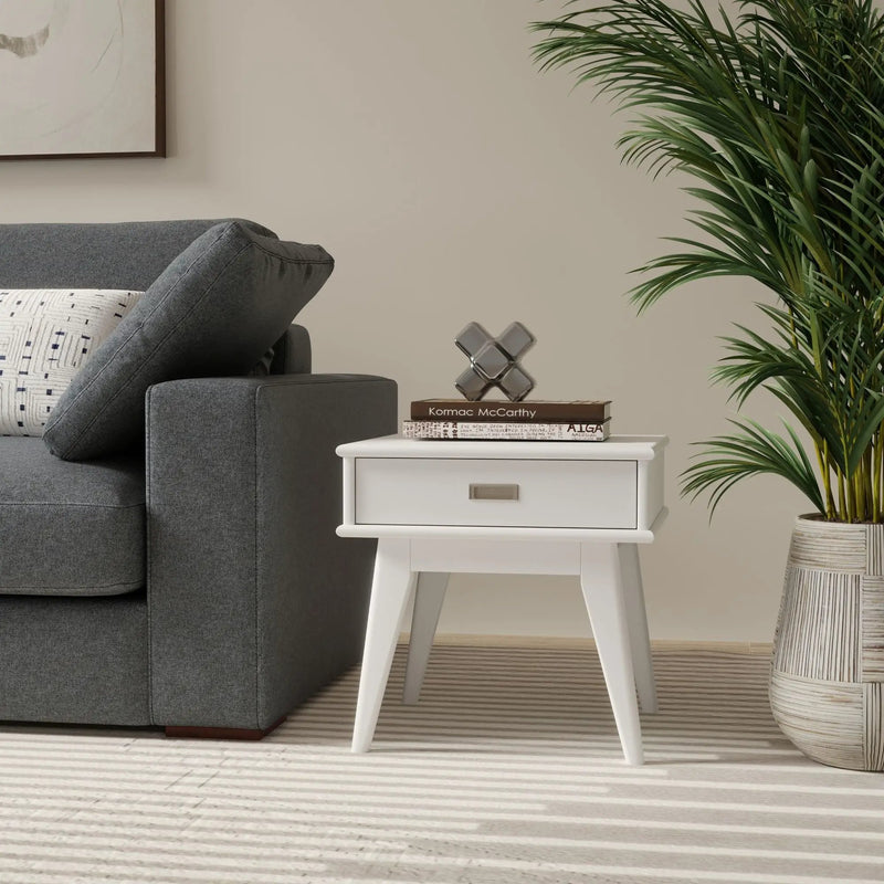 Draper - Handcrafted Mid Century End Table by HouseOfZazla