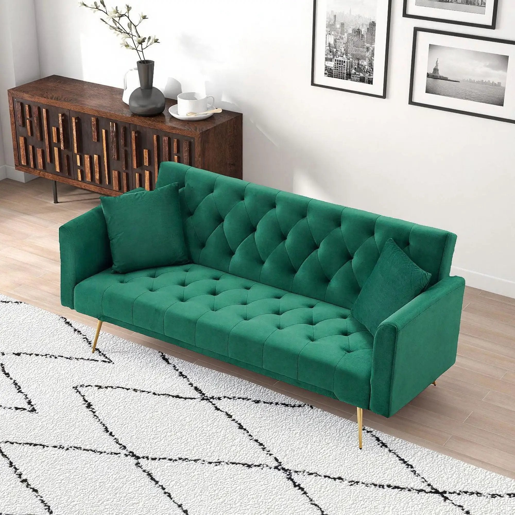 Convertible Double Folding Living Room Sofa Bed by HouseOfZazla