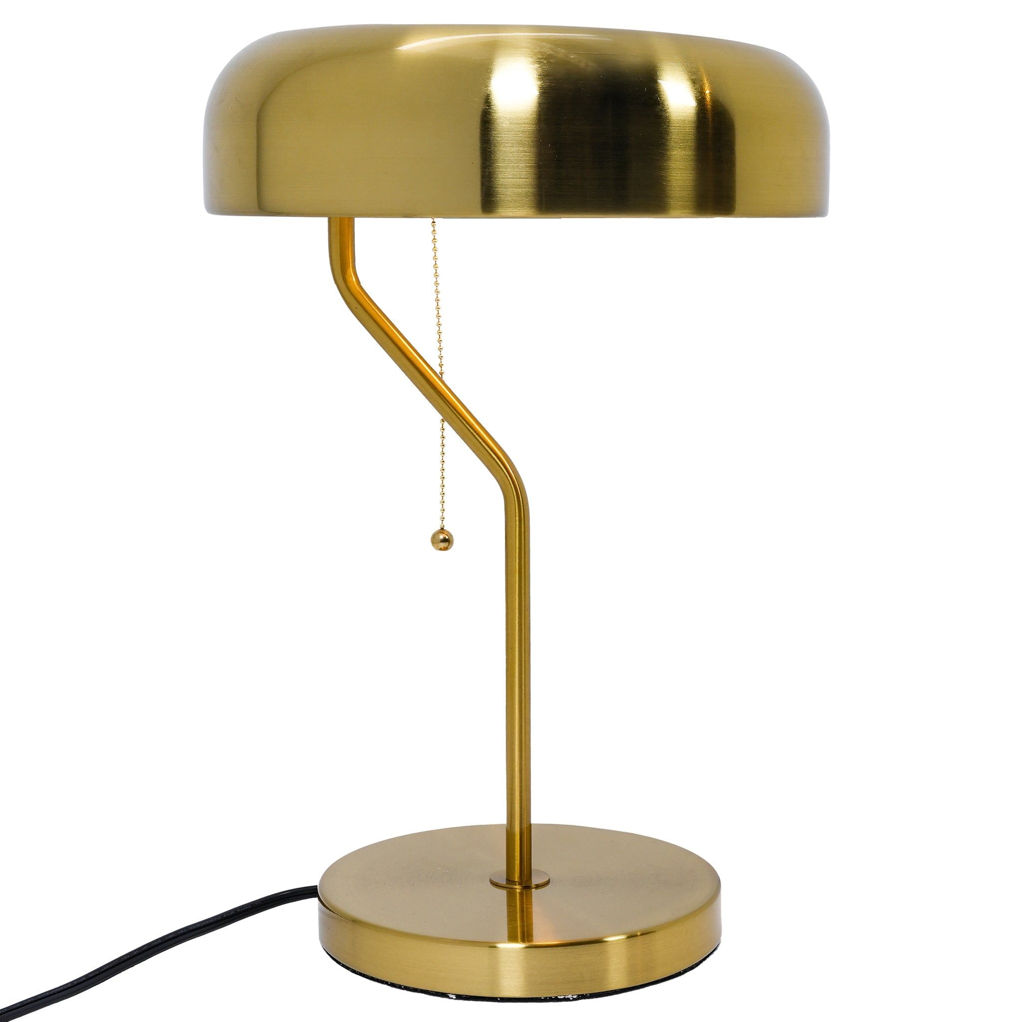 Bedside Nightstand Table Lamp - Gold by HouseOfZazla