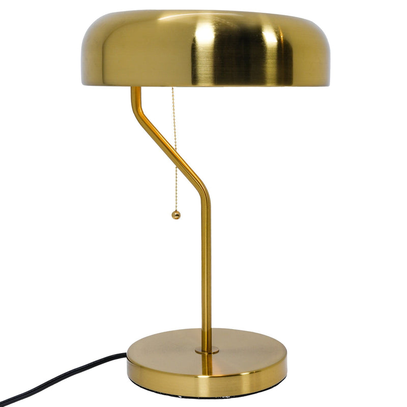 Bedside Nightstand Table Lamp - Gold by HouseOfZazla