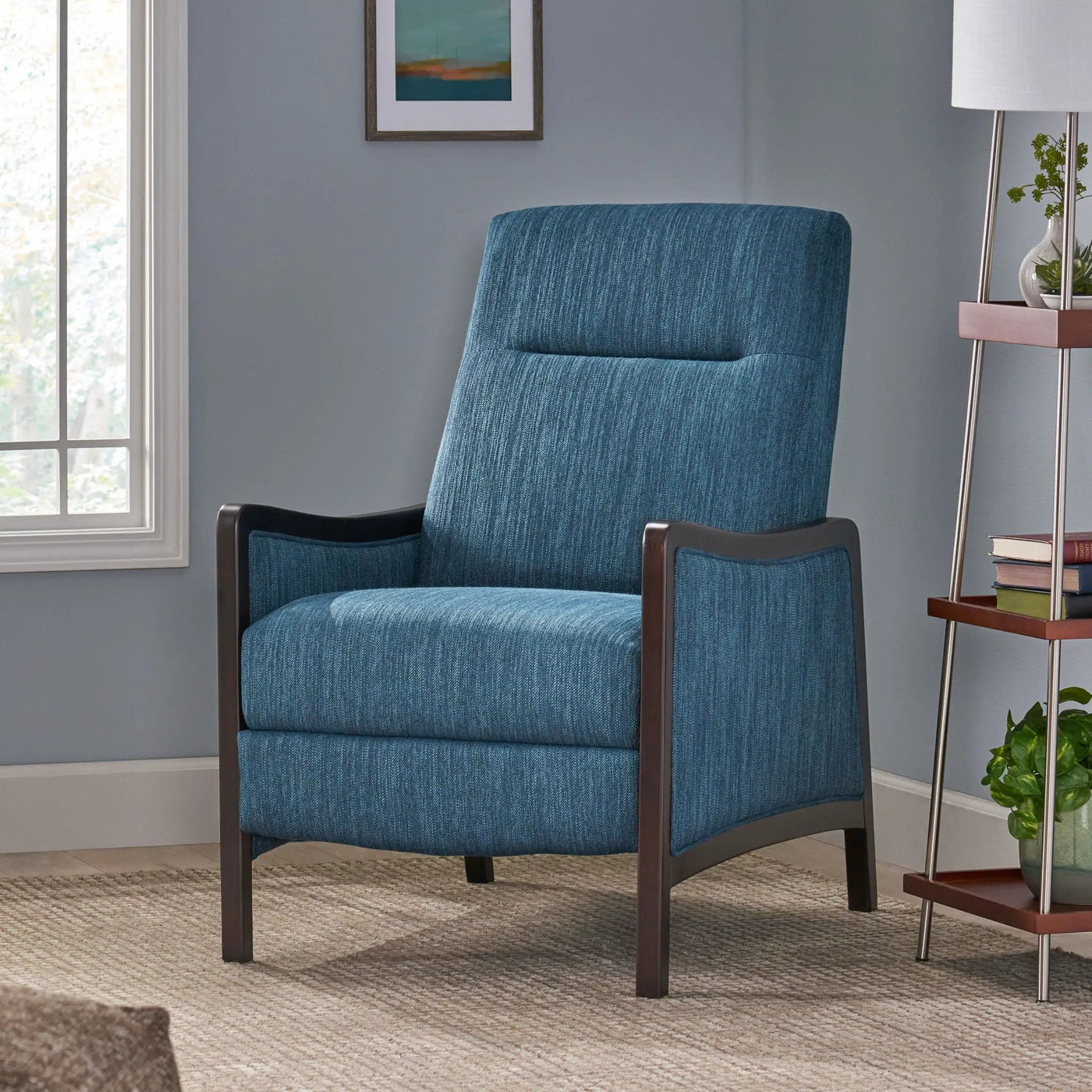 Drury - Contemporary Fabric Upholstered Pushback Recliner by Unique Piece Furniture