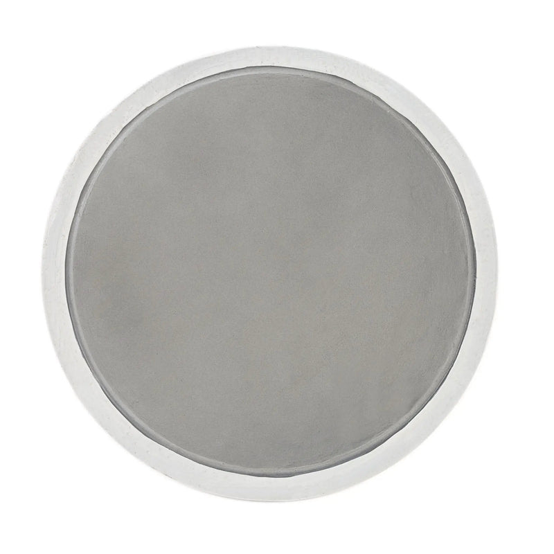 Dylana - Natural Fiber Concrete Accent Table - Gray by Unique Piece Furniture