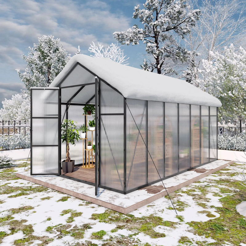 Gain Height Windproof house All Season Outdoor Garden Shelter by HouseOfZazla