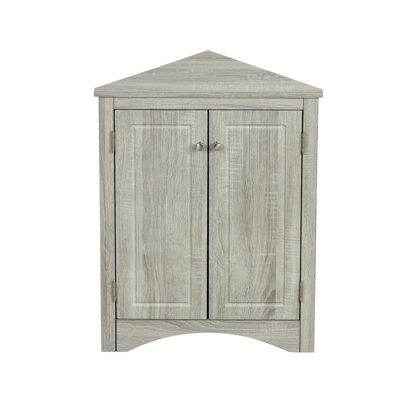 Triangle Bathroom Storage Cabinet With Adjustable Shelves, Freestanding Floor Cabinet For Home Kitchen by Unique Piece Furniture