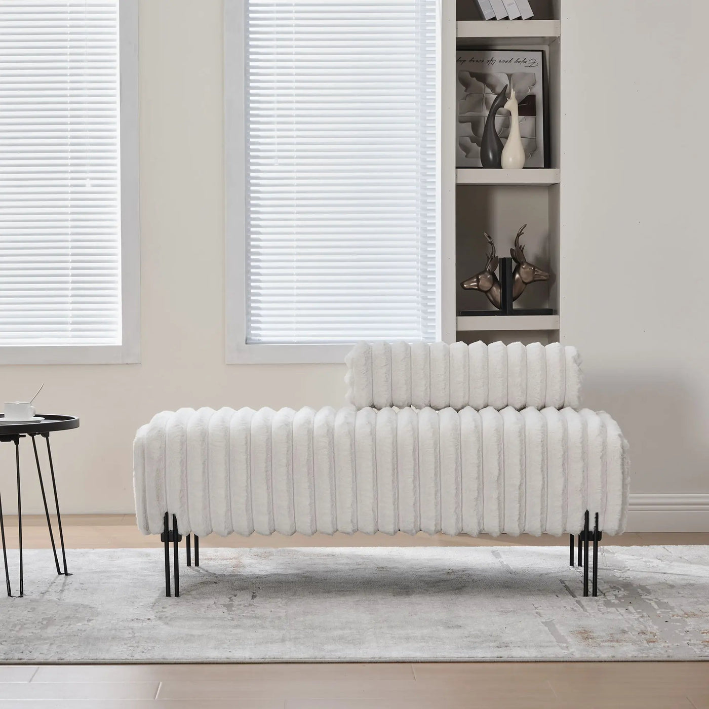 Mini Loveseat With Adjustable Backrest by Unique Piece Furniture
