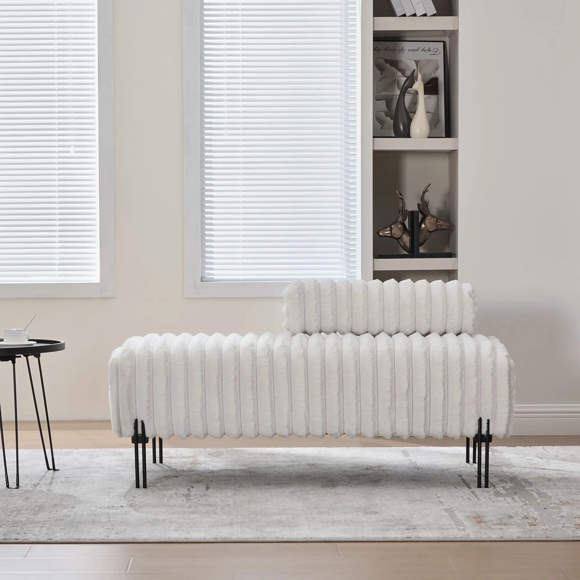 Mini Loveseat With Adjustable Backrest by Unique Piece Furniture