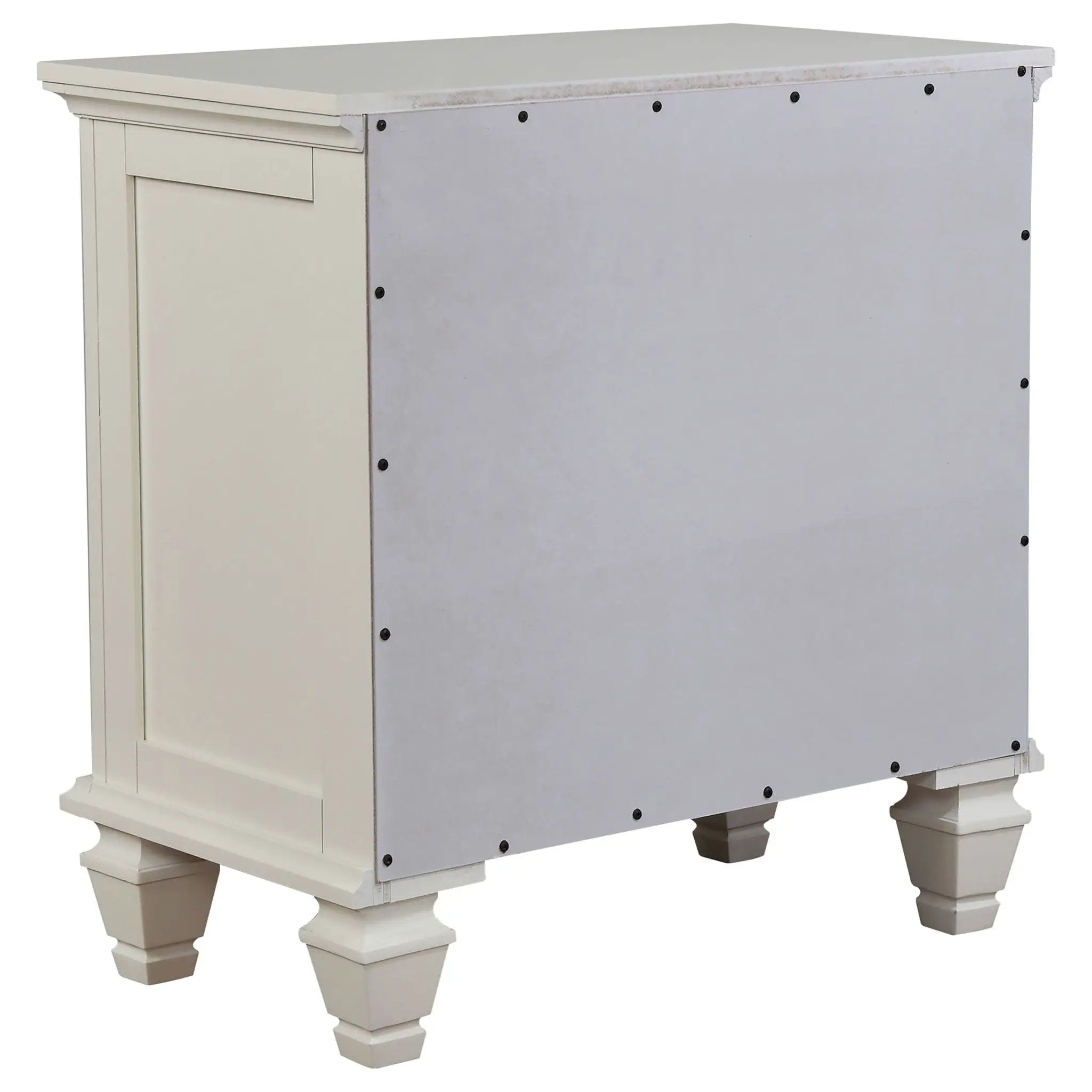 Sandy Beach 5-piece Eastern King Bedroom Set Cream White by Unique Piece Furniture