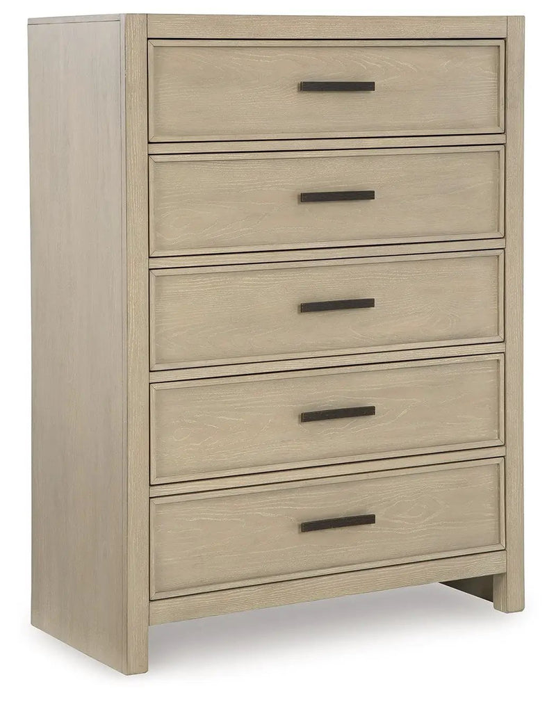 Calmoro - Five Drawer Chest - Gray by Unique Piece Furniture