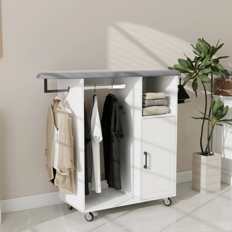 Ironing Cart with Rolling Ironing Board by HouseOfZazla