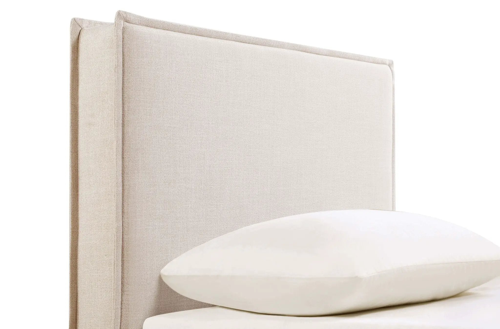 Izzy Upholstered Twin Panel Headboard Sand by Unique Piece Furniture