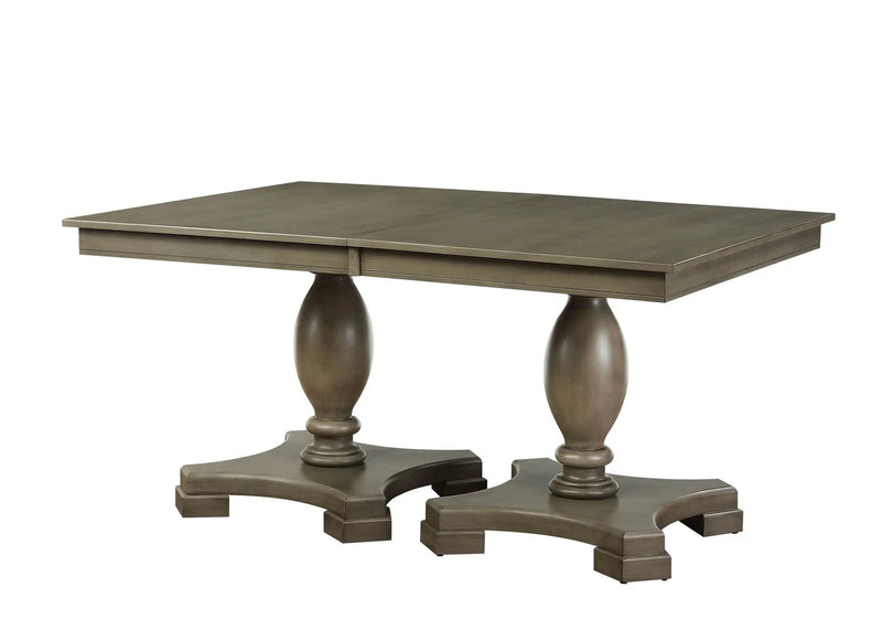 Waylon - 7 Pieces Dining Room Set - Gray / Oak by Unique Piece Furniture