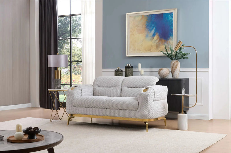 Zoe Modern Style 2PC Living Room Set by HouseOfZazla