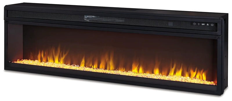 Entertainment Accessories - Wide Fireplace Insert - Black by Unique Piece Furniture