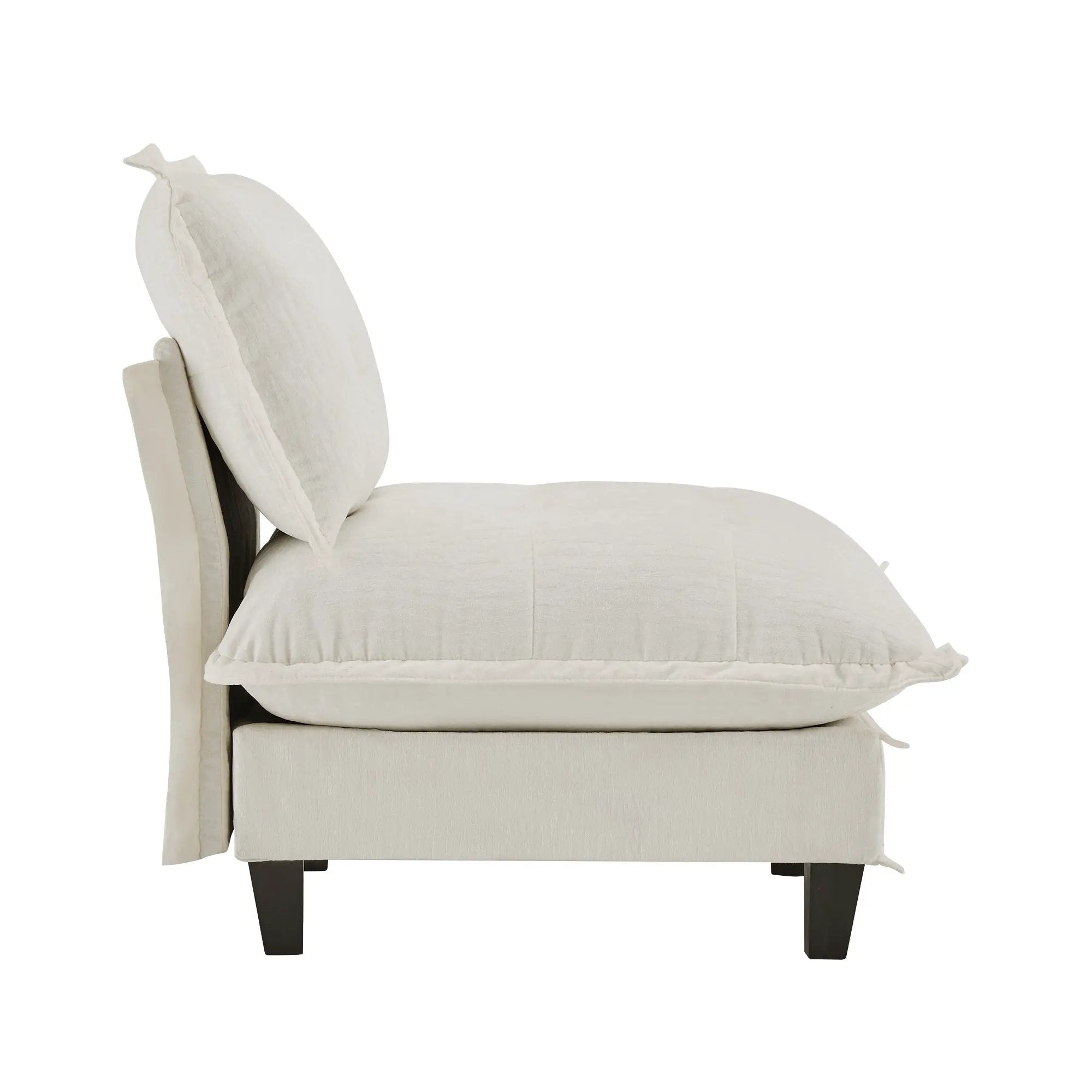 73 Armless Sofa Chenille by HouseOfZazla