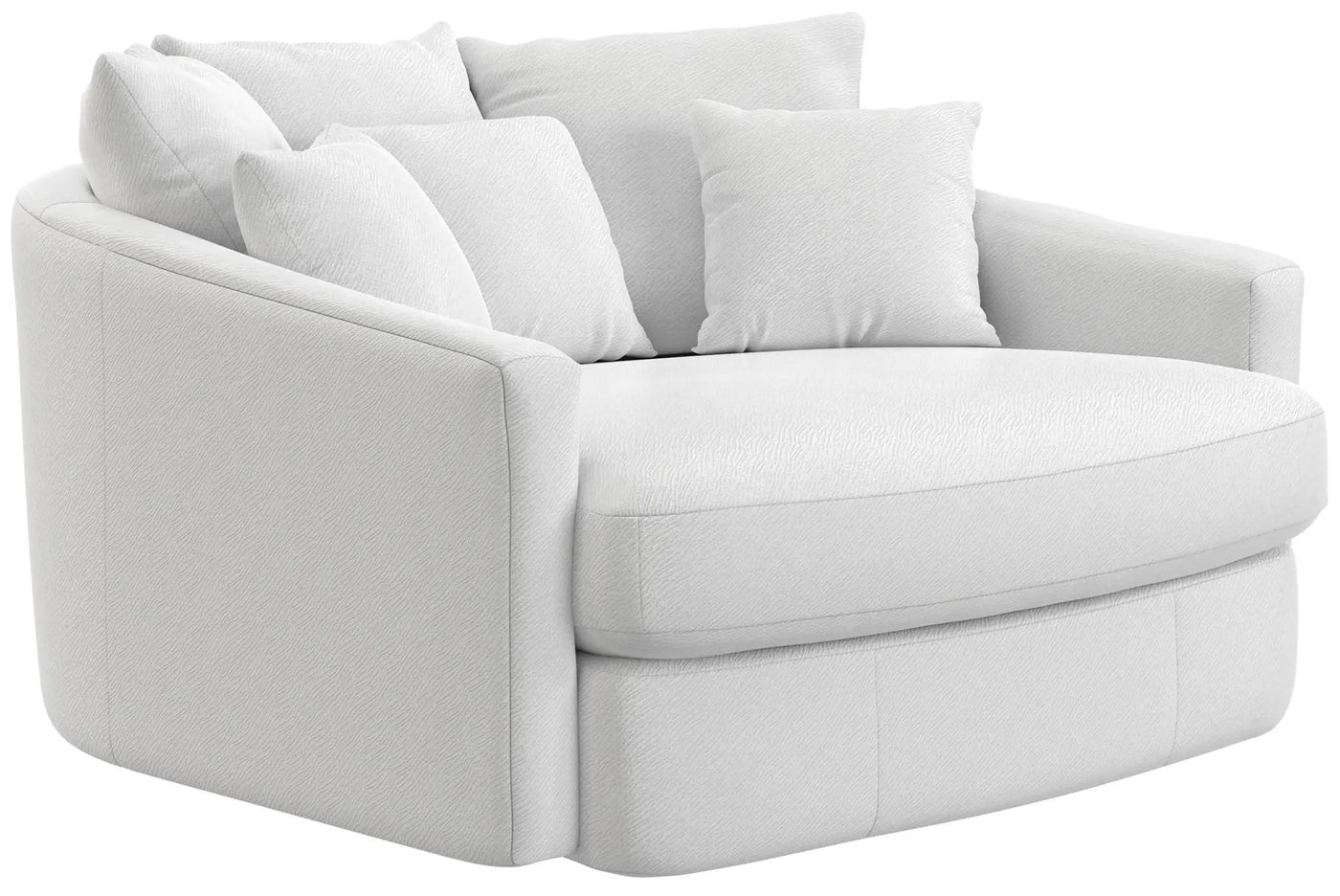 Matty - Round Accent Cuddle Chaise by Unique Piece Furniture