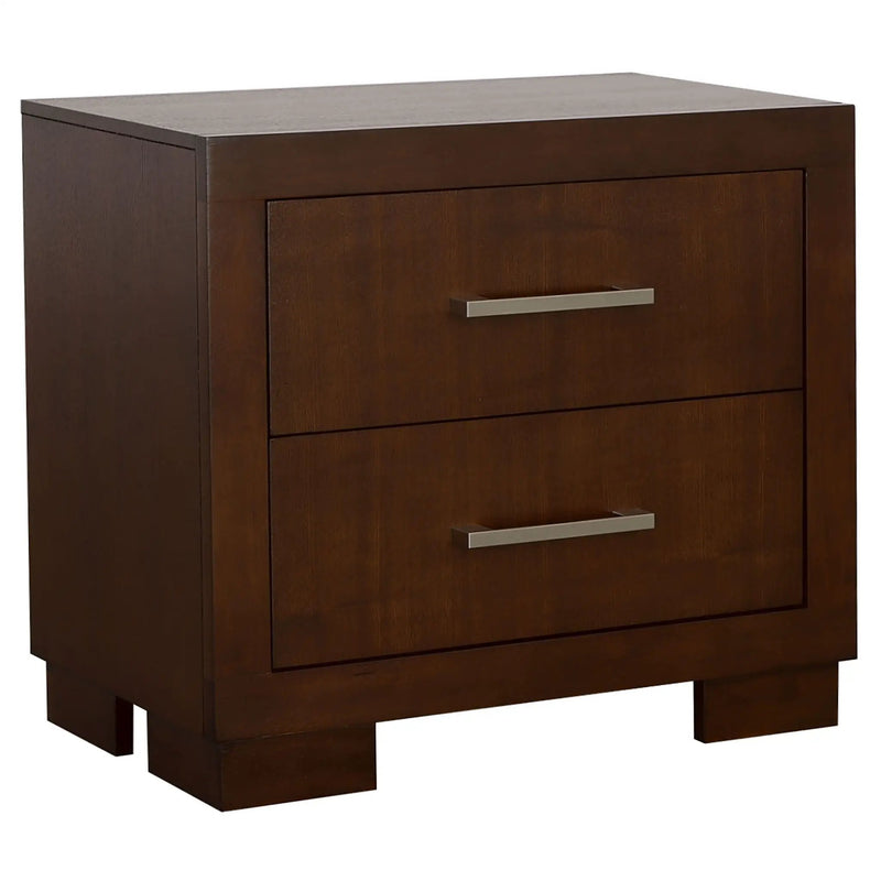 Jessica 5-piece California King Bedroom Set Cappuccino by Unique Piece Furniture