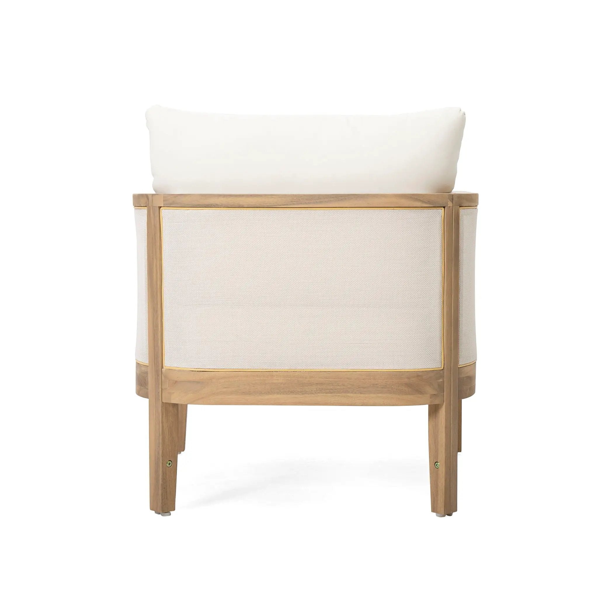 Outdoor Acacia Wood Patio Club Chair by HouseOfZazla