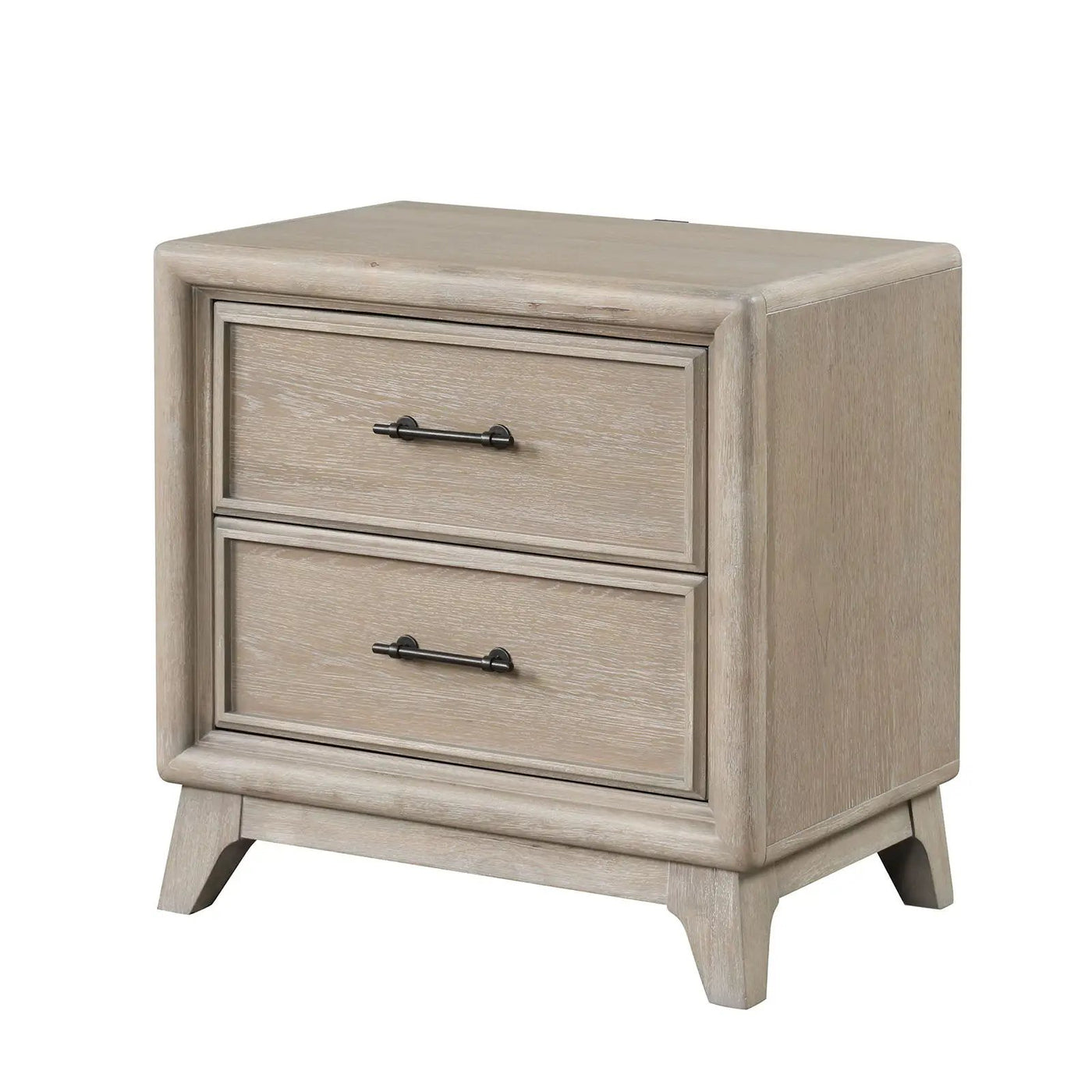 3 Piece Bedroom Set With Padded Headboard, 2 Nightstands by Unique Piece Furniture