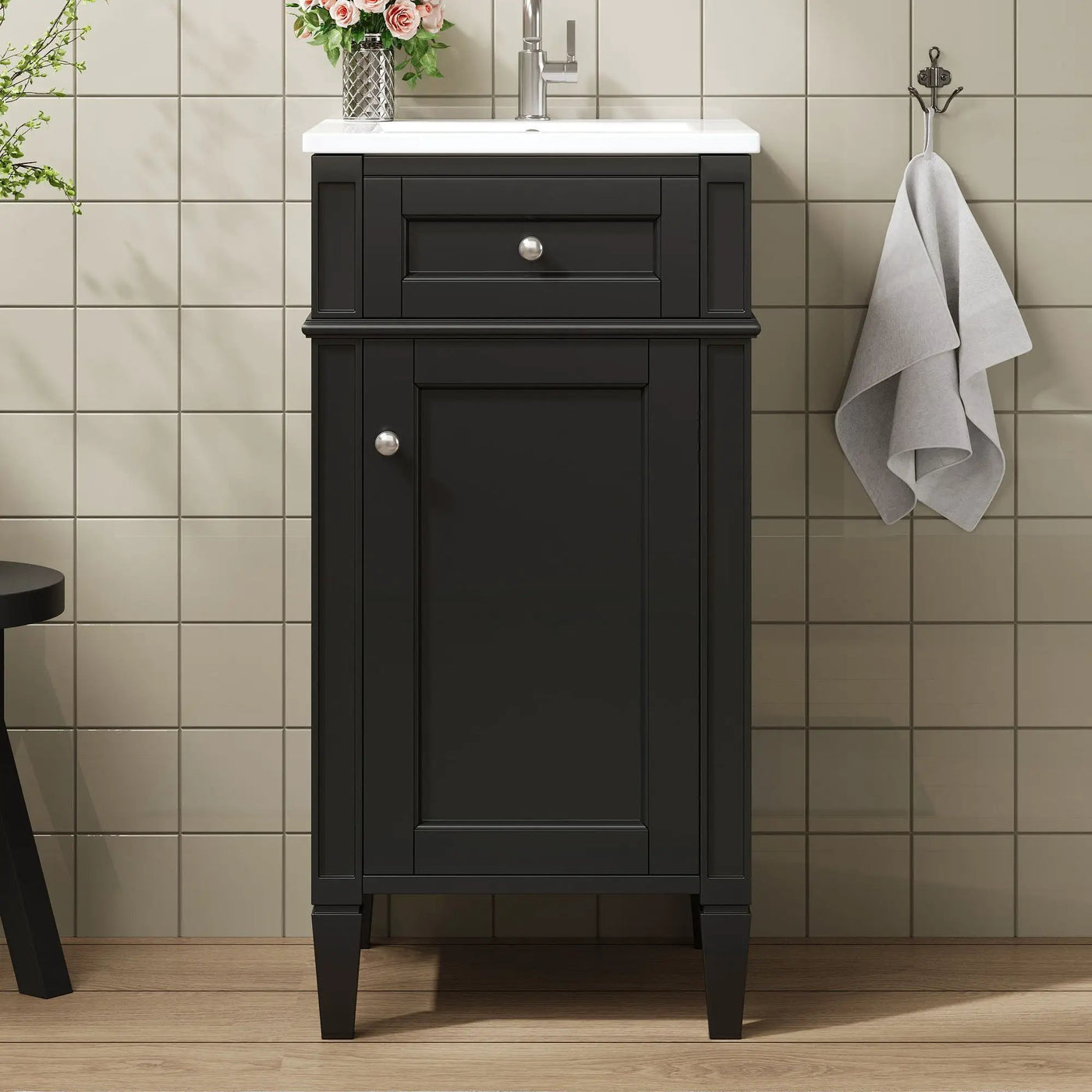 French Style Bathroom Vanity With Sink by Unique Piece Furniture