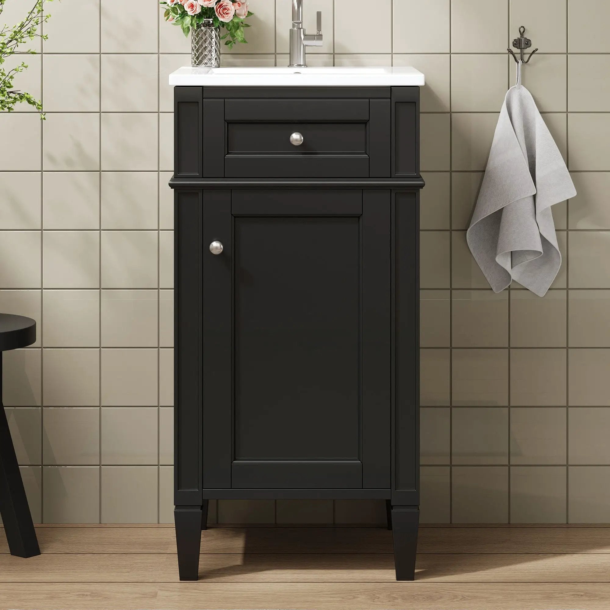 French Style Bathroom Vanity With Sink by Unique Piece Furniture